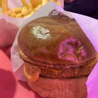 Not Chicken Fil A  at VEGAN FOX in Buenos Aires