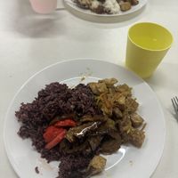 Vegan Duck and Meat with Rice  at Vegan Station in Phuket