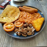 The Vegan Monty breakfast at Fountain Cottage Cafe in Hexham