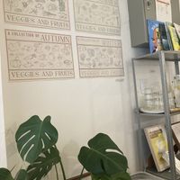 Pretty decor  at Veggies - 베지스 in Seoul