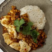 mapo tofu at Veggies - 베지스 in Seoul