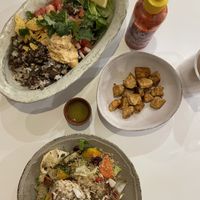 Mexican rice - tempeh - quinoa salad   at Veggies - 베지스 in Seoul