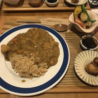 Meal option 2: curry at Fumikaden in Matsuyama