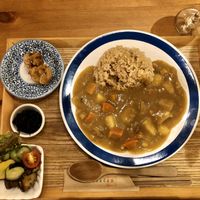 vegetarisches Curry at Fumikaden in Matsuyama