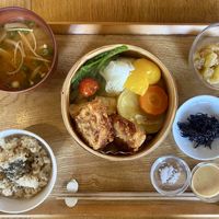 Lunch set  at Fumikaden in Matsuyama