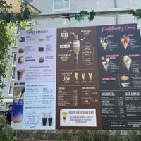 Menu at The Braze in Frankfurt