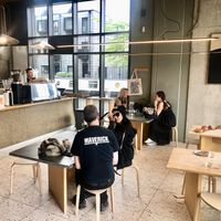 Interior   at Pollen Bakery in Manchester