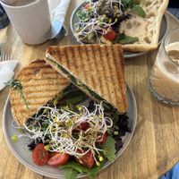 Vegan croque & tuna sandwich   at Tartoer in Antwerpen