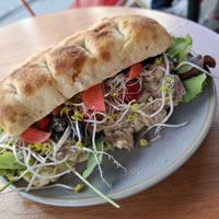 Vegan Tuna Sandwich at Tartoer in Antwerpen