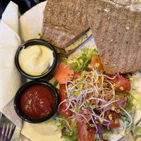 Vegan tosti  at Tartoer in Antwerpen