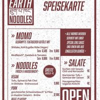 Regular Menu  at DOWN to EARTH Noodles in Cologne