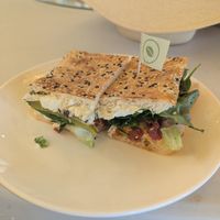 Vegan roll at Nitmiluk Cafe in Nitmiluk