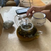 Yea  at Prana Café in Cancun