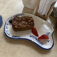 Delicious banana bread  at Prana Café in Cancun