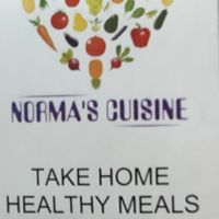 Her card at Norma's Cuisine in Rogersville