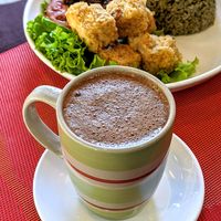 Hot Chocolate at Ahs-Wes in Baguio City