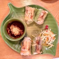 Tofu summer rolls at MOC Kitchen in London