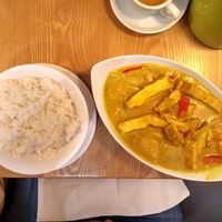 Tofu coconut curry at MOC Kitchen in London