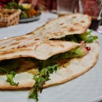 Lahmajo vegan at Kouj in Bayonne