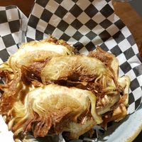 Artichoke chips at Croak's in Roses