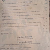 Small plates menu at Really Wild Emporium in Haverfordwest