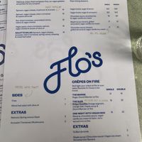   at Flo's Crêperie in Noosa Heads