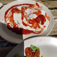 Sweet waffles at Linka in Budapest