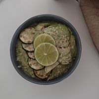 Vegan risotto verde at BUNT Bistro in Cluj-napoca