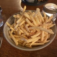 Vegan rosemary chip  at The Peterville Inn in St Agnes
