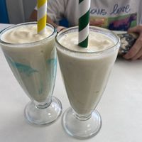Milkshakes - over 12 flavours available as vegan - awesome thick shakes  at Grumpy's Diner in Southend-on-sea