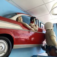 Elvis themed at Grumpy's Diner in Southend-on-sea