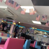 Proper American style diner at Grumpy's Diner in Southend-on-sea