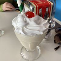 Vegan milkshake!  at Grumpy's Diner in Southend-on-sea