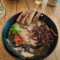 Vegan Tonkotsu Ramen at Buya Izakaya Ramen in Berlin