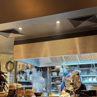 Open kittchen .  at Buya Izakaya Ramen in Berlin