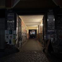 Buya izakaya is in the backyard.  at Buya Izakaya Ramen in Berlin