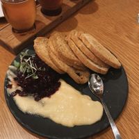vegan beet tartare at Sierra Nevada Brewing Co. in Fletcher