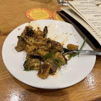 Wood fire roasted veggies  at Sierra Nevada Brewing Co. in Fletcher