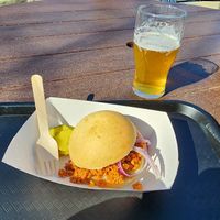 Sloppy Joe at Sierra Nevada Brewing Co. in Fletcher