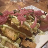 Veganized tostones   at Sierra Nevada Brewing Co. in Fletcher