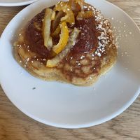 Vanilla pancake   at Le Toasteur Villeray in Montreal