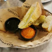 Red pepper tapenade at Wildwood in Llandudno