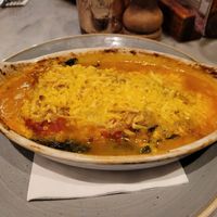 Vegan Lasagne at Wildwood in Llandudno