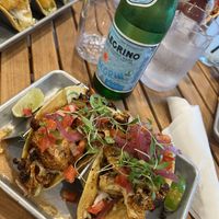 BBQ Cauliflower Tacos  at Fish MV in Tisbury