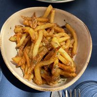 Frites gremolata  at Aux Pigeons Blancs in Saint-jean-de-luz
