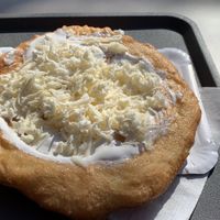   at Retró Lángos Budapest in Budapest