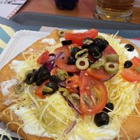   at Retró Lángos Budapest in Budapest