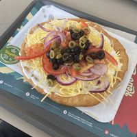 Vegan with vegetables   at Retró Lángos Budapest in Budapest