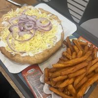   at Retró Lángos Budapest in Budapest