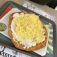 Vegan Basic Langos  at Retró Lángos Budapest in Budapest